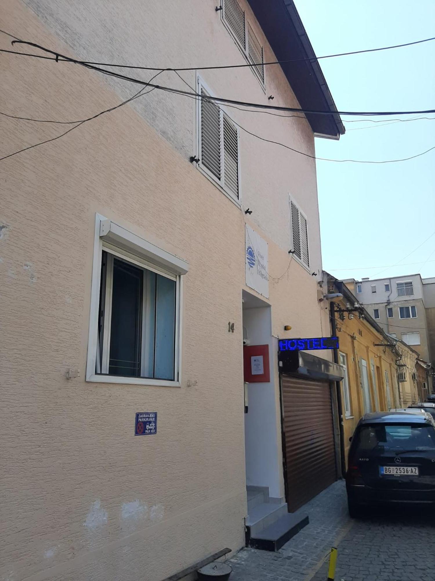 River Hostel Belgrado Exterior foto